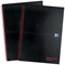 Black n' Red Hardback Wirebound Recycled Notebook, A4, Ruled, 140 Pages, Pack of 2