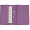 Guildhall Front Pocket Transfer Files, 315gsm, Foolscap, Purple, Pack of 25