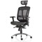 Mirage Executive Chair Headrest, Black Mesh, Arms