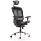 Mirage Executive Chair Headrest, Black Mesh, Arms