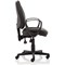 Jackson Black Leather High Back Executive Chair with Loop Arms