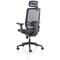 Ergo Twist Operator Chair, Mesh Seat, Mesh Back, With Headrest, Black