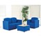 Arista Modular Reception Chair, Blue