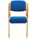 Jemini Wood Frame Chair, Blue