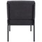 Jemini Reception Chair, Charcoal