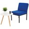 Jemini Reception Chair, Blue