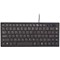 Q-Connect Ergonomic Compact Keyboard, Wired, Black