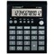 Q-Connect 12 Digit Business Table Top Calculator, Medium, Black