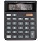 Q-Connect 12 Digit Table Top Calculator, Medium, Black