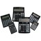 Q-Connect 12 Digit Business Table Top Calculator, Large, Black