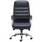 Jemini Ares High Back Leather Look Executive Chair, Black