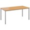 Jemini Rectangular Table, 1600x800x730mm, Beech