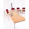 Jemini Rectangular Table, 1600x800x730mm, Beech