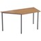 Jemini Trapezoidal Multipurpose Table, 1600x800x730mm, Beech