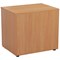 Jemini 2 Drawer Desk Side Filing Cabinet, 800x600x730mm, Beech