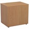 Jemini 2 Drawer Desk Side Filing Cabinet, 800x600x730mm, Oak