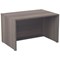 Jemini Reception Modular Straight Desk Unit, 1200x800x740mm, Grey Oak