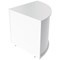 Jemini Reception Modular Corner Desk Unit, 800x800x740mm, White