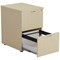 Jemini Foolscap Filing Cabinet, 2 Drawer, Maple