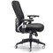 Arista Lexi High Back Chair, Black