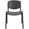 Jemini Multipurpose Polypropylene Stacking Chair, Charcoal