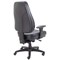 Avior Lucania High Back Leather Task Chair, Black