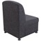 Arista Modular Reception Chair, Charcoal