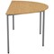 Jemini Semi Circular Multipurpose Table, 1600x800x730mm, Oak