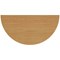 Jemini Semi Circular Multipurpose Table, 1600x800x730mm, Oak