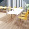 Jemini Semi Circular Multipurpose Table, 1600x800x730mm, Oak