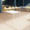 Jemini Semi Circular Multipurpose Table, 1600x800x730mm, Oak