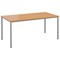 Jemini Rectangular Table, 1200x800x730mm, Beech