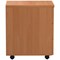 Jemini 3 Drawer Mobile Pedestal, Beech