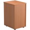 Jemini 3 Drawer Under Desk Pedestal, Beech