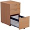 Jemini 3 Drawer Under Desk Pedestal, Beech