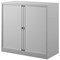 Jemini Low Tambour Unit, Supplied Empty, 1030x480x1000mm, Grey