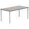 Astin Rectangular Table, 1600x800x730mm, Grey Oak