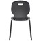 Titan Arc Four Leg Classroom Chair, Size 6, Anthracite