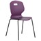 Titan Arc Four Leg Classroom Chair, Size 6, Grape