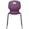 Titan Arc Four Leg Classroom Chair, Size 6, Grape