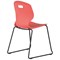 Titan Arc Skid Base Chair, Size 5, Coral