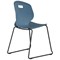 Titan Arc Skid Base Chair, Size 5, Steel Blue