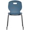 Titan Arc Skid Base Chair, Size 5, Steel Blue