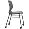 Titan Arc Mobile Four Leg Chair, Size 6, Anthracite