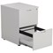 Jemini Foolscap Filing Cabinet, 2 Drawer, White