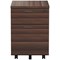 Jemini 2 Drawer Mobile Pedestal, Walnut