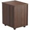 Jemini 2 Drawer Mobile Pedestal, Walnut