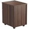 Jemini 3 Drawer Mobile Pedestal, Walnut