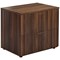 Jemini 2 Drawer Desk Side Filing Cabinet, 800x600x730mm, Walnut