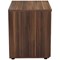 Jemini 2 Drawer Desk Side Filing Cabinet, 800x600x730mm, Walnut